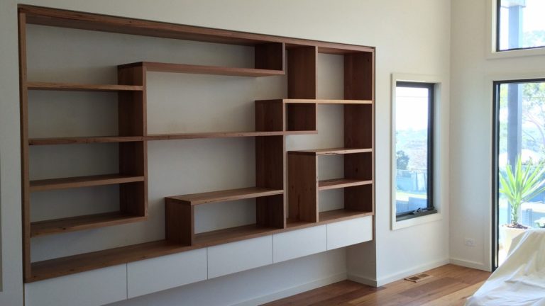 Timber-Wall-Display-Shelving Bellarine Peninsula